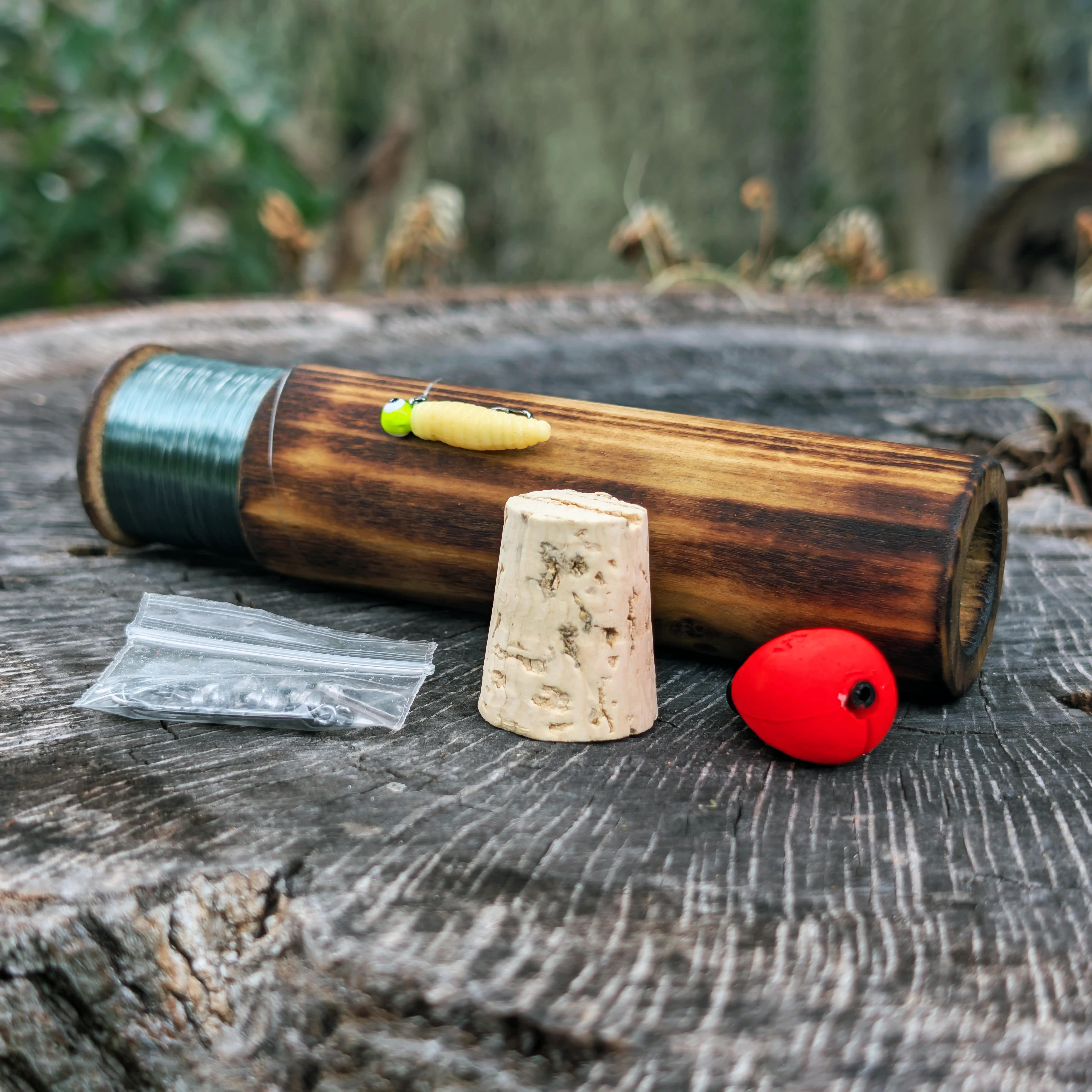 Hobo Handline Fishing Reel - custom handmade piece by Get Lasered