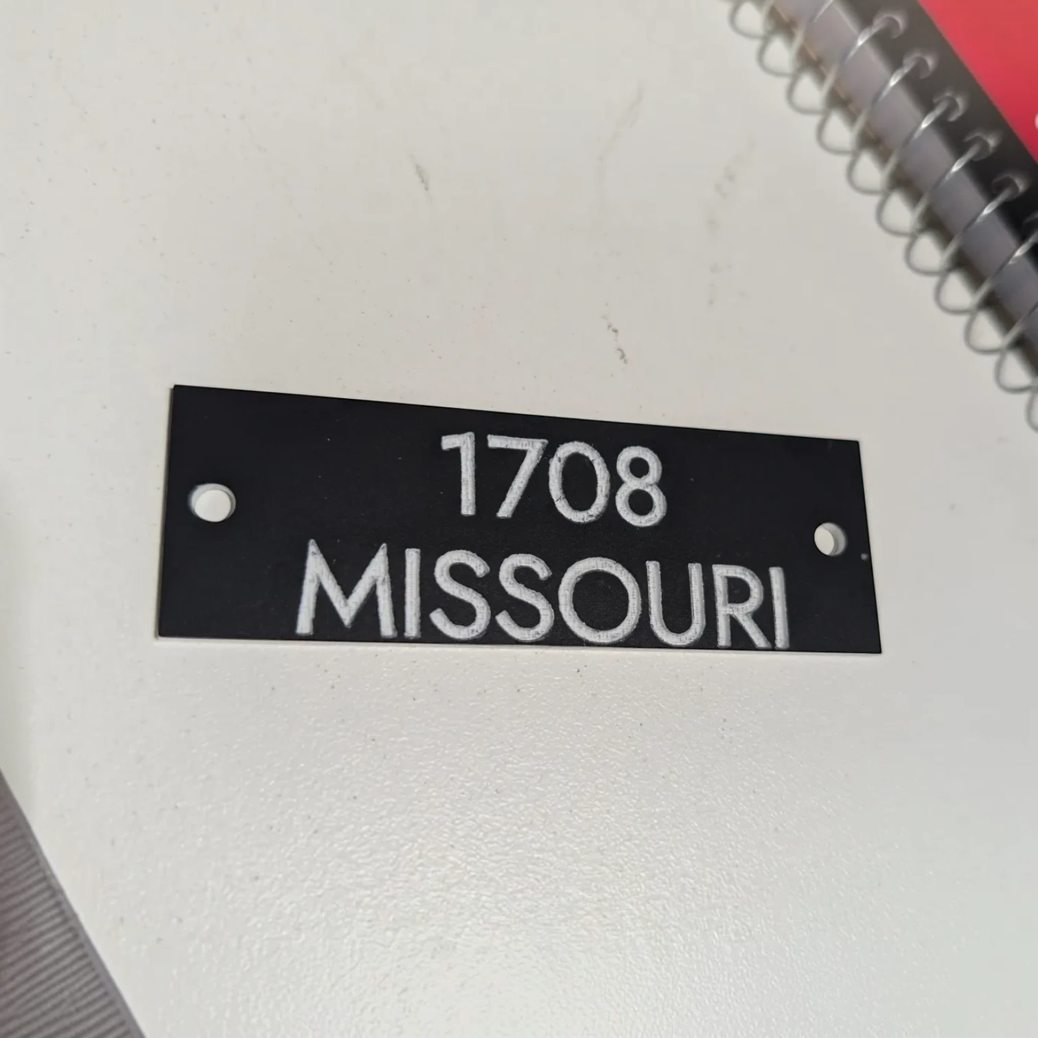 Past custom laser engraving project by Get Lasered
